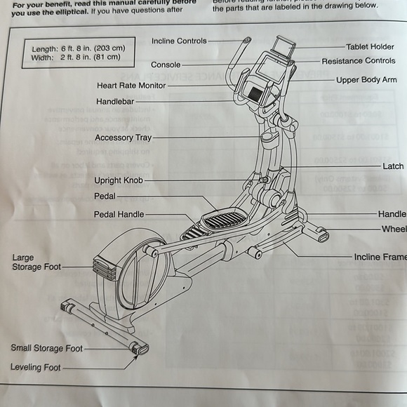 nordictrack se9i elliptical - Picture 6 of 6